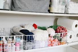 By purchasing an item through an affiliate link, i earn a small commission at no extra cost to you. Linen Closet Organization Makeover Modern Glam