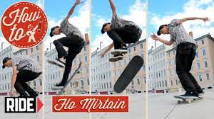 How-To Skateboarding: Switch Laser Flip with Flo Mirtain - YouTube