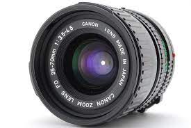 Appearance Near Mint Canon New Fd 35 70mm F 3 5 4 5 Zoom Lens From Japan N1409 Canon Zoom Lens Lens Electronic Products