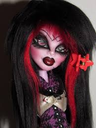 Monster High Emo Operetta OOAK Custom Doll
