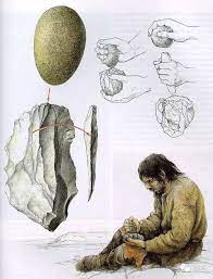 炫酷 艺术家复原石器时代刀具 native american artifacts flint knapping native american tools