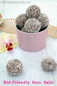 Kid Friendly Rum Balls Recipe Rum Balls Easy Sweets Christmas Food