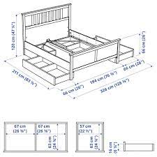 Ikea hemnes bett 140×200 aufbauanleitung galerien. Hemnes Bettgestell Mit 4 Schubladen Schwarzbraun Ikea Deutschland