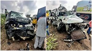 Bidar Car Accident: ಮಹಾರಾಷ್ಟ್ರದಲ್ಲಿ ಅಪಘಾತ: ಬೀದರ್ ತಾಲ್ಲೂಕಿನ ನಾಲ್ವರು ಸಾವು,  ಇಬ್ಬರಿಗೆ ಗಾಯ