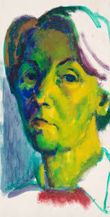 Study for self portrait, National Portrait Gallery