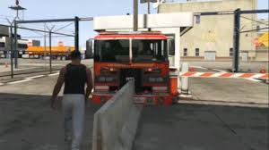 Gta V Funny Gifs The Fire Truck Is On Fire