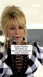 Dolly Parton announces a $1 million donation to the Mountain Ways  Foundation, a nonprofit aiding Hurricane Helene flood victims.
