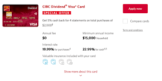Book a meeting, opens in a new window. Top 4 Cash Back Credit Cards From Cibc Personal Finance Freedom