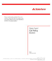 The policy booklet explains what the main features and terms of your insurance policy are and how the. Https Www Maine Gov Pfr Insurance Consumer Consumer Guides Auto Compare Pdf Statefarm Companies Statefarm Fire Casualty Auto 081419 Pdf