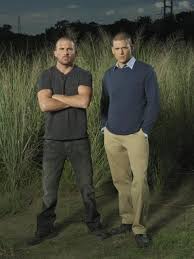 Wentworth Miller And Dominic Purcell If You Haven T Seen Prison Break Wow Your Are Missing Out Prison Break Wentworth Miller Prison Break Prison