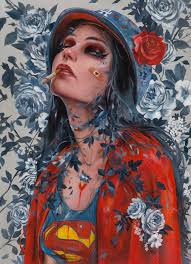 Seni Pop Jalanan Grafiti Bunga Mawar