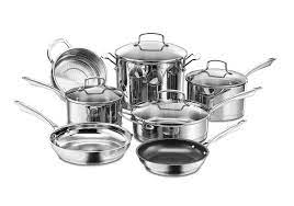 Maybe you would like to learn more about one of these? Cuisinart Professional Series 11 Pieces Stainless Steel Cookware Set Reviews Wayfair
