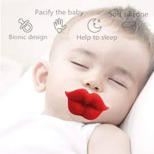 Buy 4pcs Cute Kissable Mustache Pacifier For Babies Funny Lips Baby Pacifiers Online In Taiwan B09256p47q