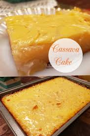 Cassava Cake Cassava Cake Filipino Food Dessert Casava Cake Recipe