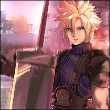 Sakimichan final fantasy advent children cloud strife short hair blue eyes blonde hair blush men weapon sword armour feathers realistic brown background water drop. Cloud Strife Hd Wallpaper Fur Android Apk Herunterladen