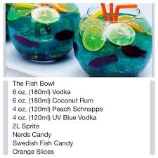 Pin By Trisha Montoya On Peceras Drinks Alcohol Recipes Fishbowl Drink Alcohol Drink Recipes