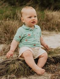 Linen Blend Embroidered Pull On