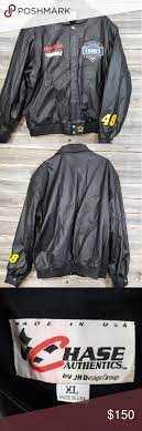 Chase Authentics Nascar Leather Jacket Jackets Leather Jacket Racing Jacket