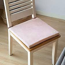 Buy garden seat cushions and get the best deals at the lowest prices on ebay! Amazon Com Tiita Chair Pads Cushion With Ties 18 X18 Indoor Outdoor Dining Chairs Seat Cushion For Office Kitchen Pink 1 Pack Home Kitchen