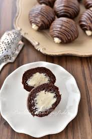Schokokrapfen Mit Milchkonfiture Creme Rezept Rezept Kuchen Und Torten Rezepte Kuchen Und Torten Kuchen Ohne Backen