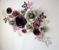 Tropical luau party decor ideas. Large Paper Flowers Paper Flower Wall Paper Flowers Wall Decor Wedding Backdrop This Dramati Flower Wall Wedding Paper Flower Wall Paper Flower Wall Wedding