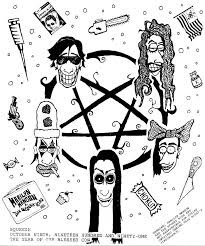 We are no longer blind. October 9 1991 Marilyn Manson Art Concert Poster Art Marilyn Manson