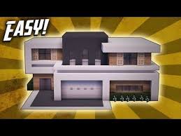 How To Build A Small Modern House In Minecraft Step By Step Minecraft How To Build A Large Modern House Tutorial 25 Youtube Modern Minecraft Houses Minecraft Modern Minecraft Houses