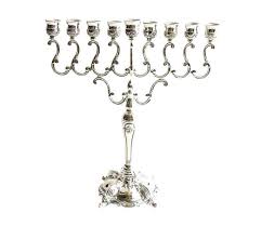 New Silver Plated Menorah Hanukia Hanukkah Decorative Gift Israel 19cm 7 5 Ebay Menorah Hanukkah Menorah Candle Lighting Ceremony