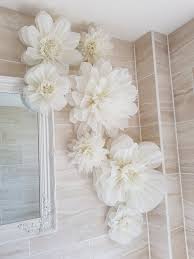 Pom pom flowers with tissue paper. Paper Pom Pom Flowers Weddings Decorations Flower Wall Etsy