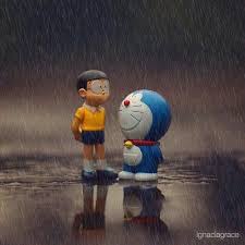 stand with doremon bcoz nobita can t leave alone him doremon best friend true frd doraemon doraemon wallpapers cartoon wallpaper