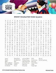 How To Host A Fabulous Disney Side Home Celebration Disneyside Disney Activities Disney Word Disney Games