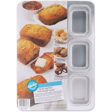 Craft Wilton Petite Loaf Pan 9 Cavity 124590 070896584663 Baking Supplies Baking Supplies Loaf Bread Baking