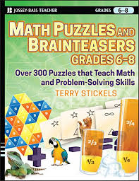 Study the first row of numbers, find the pattern and apply. Pdf Math Puzzles And Brainteasers Grades 6 8 Over 300 Puzzles That Teach Math And Problem Solving Skills Over 300 Reproducible Puzzles That Teach Math And Problem Solving Epub