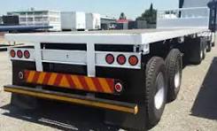 Used 2019 4 Axle flatdeck Drawbar Trailer - 9m for sale in ...