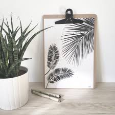 Feuilles Tropicale Dessin Noir Et Blanc Dessin Noir Et Blanc Dessin Deco Dessin Feuille