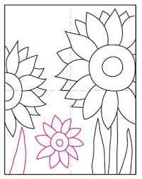 Find great offers online now! How To Draw A Sunflower Art Projects For Kids