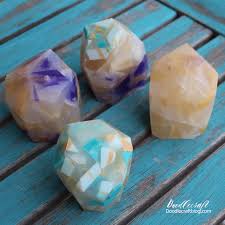 In this video i'll talk you through how i made my. Diy Geode Crystal Handmade Soaps