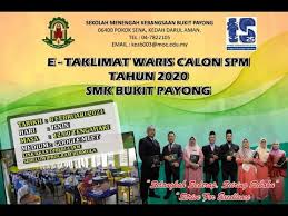 2,090 likes · 1 talking about this. Majlis E Taklimat Waris Calon Spm Tahun 2020 Smk Bukit Payong 8 Februari 2021 Youtube