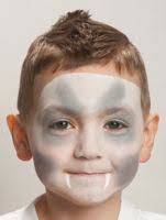 Face painting for Hallowe'en
