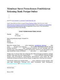 Contoh surat pernyataan tidak sedang bekerja. Membuat Surat Permohonan Pemblokiran Rekening Bank Penipu Online