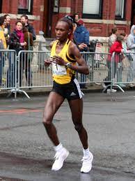Gladys burrill began running in 2004 at the age of 86, finishing multiple marathons and setting the record for the oldest woman to finish a marathon with her final run in 2012, earning herself the nickname gladiator. Rita Jeptoo Wikipedia