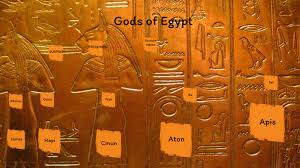 Preceding the mortal race, gods are worshiped by humans as protectors and providers; Ancient Egypt Gods By Enrique Arguelles