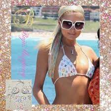 Louis Vuitton Bikini Colorful Vuitton Bathing Suit Pink Beach Babe Louis Vuitton Bikini Louis Vuitton Bathing Suit Bikinis