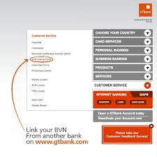 We did not find results for: Guaranty Trust Holding Company On Twitter See How To Link Your Bvn From Another Bank To Your Gtbank Acct Without Visiting A Branch At Http T Co Nfza60mg3q Http T Co Bwq3oiqnk4