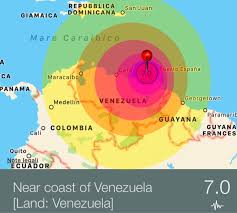 Hoy, 21 de agosto, el movimiento telúrico sucedió. Terremoto Fortissimo Di Magnitudo 7 0 In Venezuela Avvertito Pure In Colombia 21 08 2018 Ore 23 31 Ilmeteo It