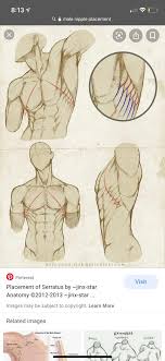 Endocrine glands of the upper torso. Lifelight Twitter Da I M Trying To Study Upper Body Anatomy And Thought I D Share My Finds But Tbh My Fellow Webtoon Artists Are Better At Men S Anatomy Than Me Otl But I Am