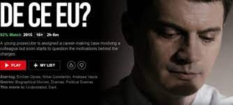 Pentru alte filme, puteți căuta cu încredere și pe grupul de recomandări netflix românia. Tot Mai Multe Filme Romanesti Pe Netflix Hoinaru Ro