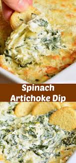 Spinach Artichoke Dip Is A Classic Appetizer That Everyone Will Love Creamy Cheesy Dip Made Wi Spinach Artichoke Dip Artichoke Dip Cream Cheese Artichoke Dip