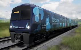 Alstom breez eversholt rail fcev fuel cell germany hydrogen train trains uk. Hydrogen Fuel Cell Trains To Run On British Railways From 2022