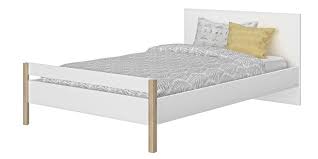 Bett 120 x 200 cm buche natur mit lattenrost amazon de baumarkt. Bett 120 X 200 Cm Kyllian Angebot 23 Reduziert Weiss Mega Mobel